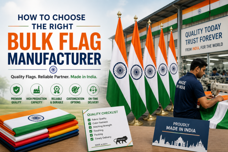 bulk flag manufacturing process