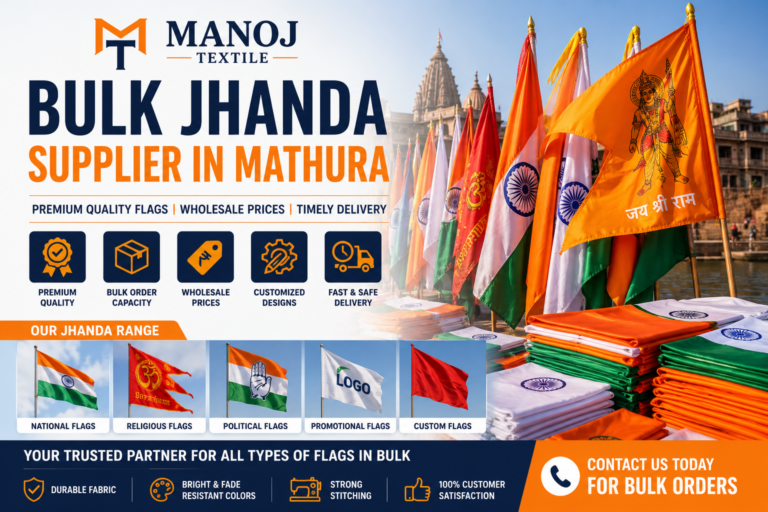bulk jhanda supplier in Mathura