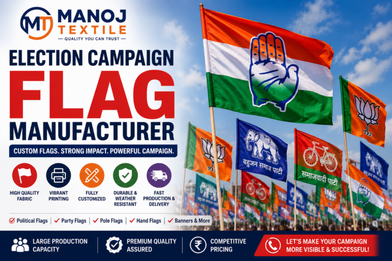 Election Campaign Flag Manufacturer