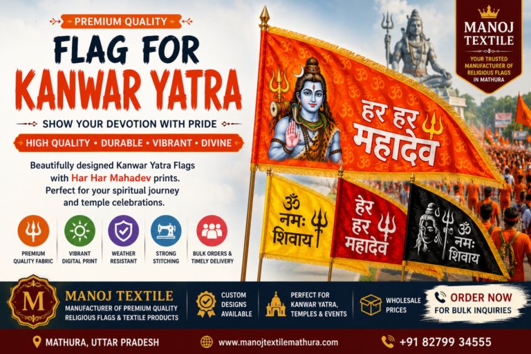 Flag for Kanwar Yatra